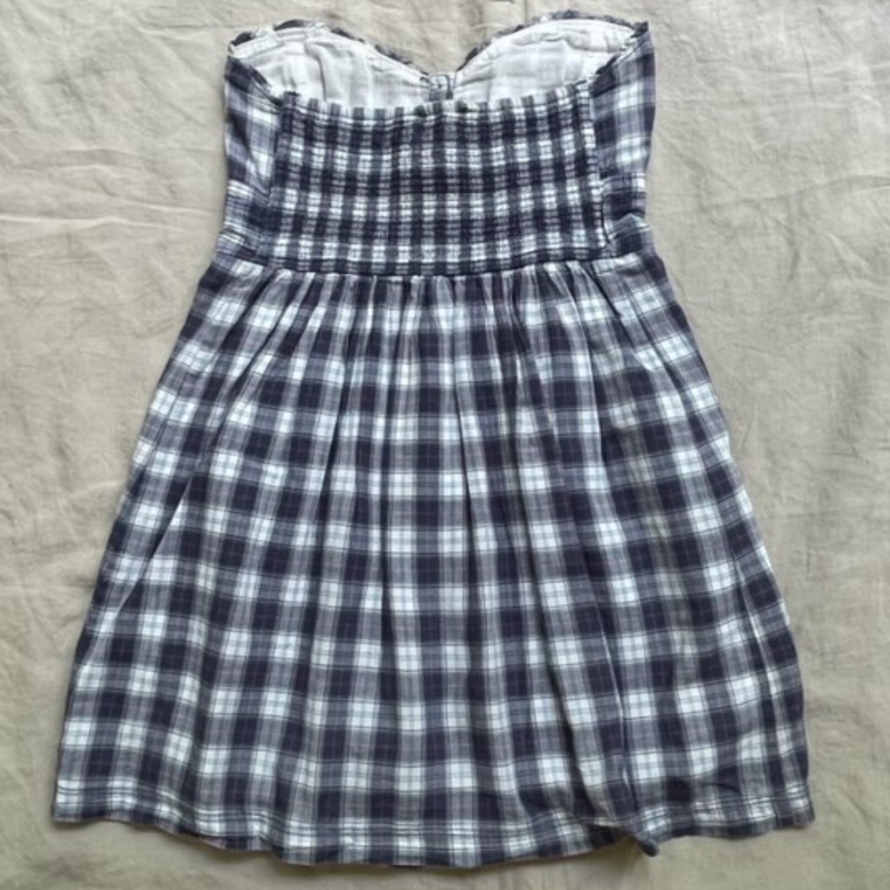 STRAPLESS COTTON DRESS - Picture 2 of 9
